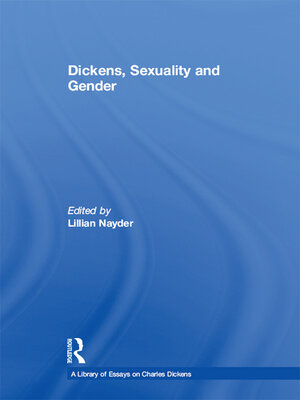 cover image of Dickens, Sexuality and Gender